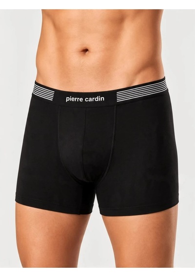 Pierre Cardin Pamuklu Erkek Boxer 3'lü Paket Siyah