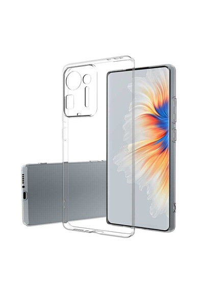 Xiaomi Mi Mix 4 Zore Şeffaf Süper Silikon Kapak