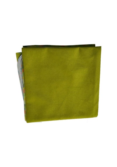 Okey Oyun Masa Örtüsü Flok 140x140 Fıstık Yeşili