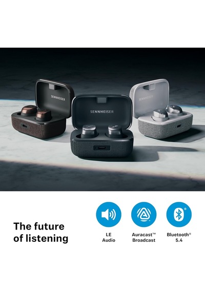 Momentum True Wireless 4 Kulak İçi Kulaklık Beyaz Gümüş Genel