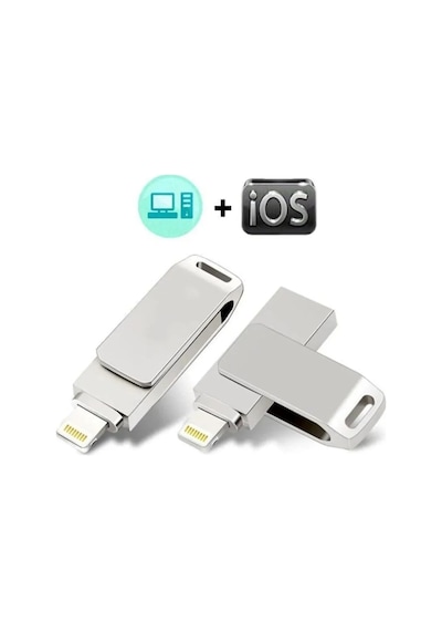 Maxgo 3157 64 Gb Flash Bellek Apple iPhone - Pc Uyumlu Otg Flash 3.0 Usb Data Bellek