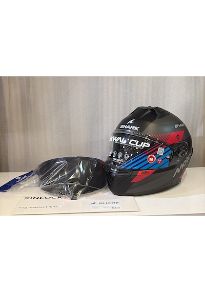 Kask Shark Skwal Cup Motogp Mat Kapalı Gri/kırmızı