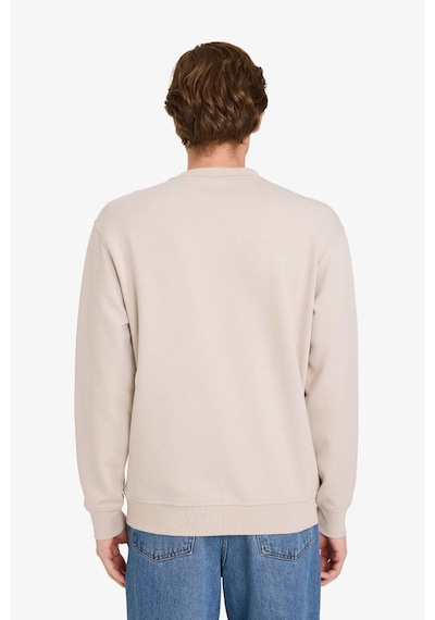 Defacto Bisiklet Yaka Basic Düz Sweatshirt G6721ax25aubg766 Bej-bg766