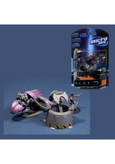 Halo Micro Ops Mini Figür Seti Ghost Ve Wolf Spider