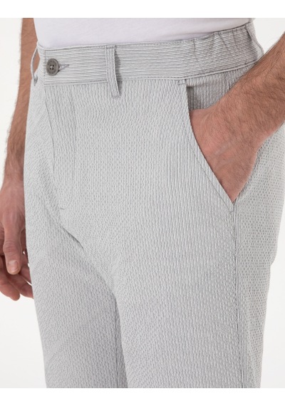 Pierre Cardin Erkek Gri Şort / Bermuda 50305289-vr024 Gri