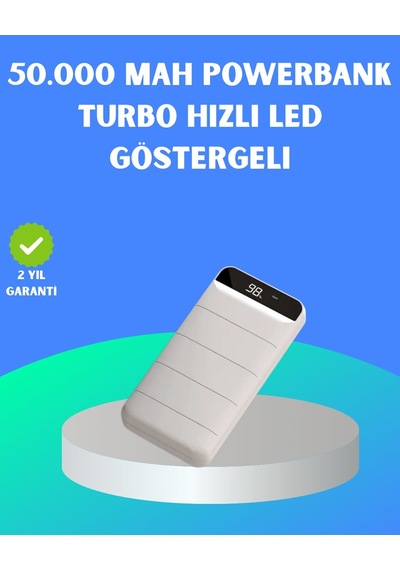 22.5w Pd Destekli Taşınabilir Şarj Cihazı Çoklu Çıkışlı Model Powerbank Çr