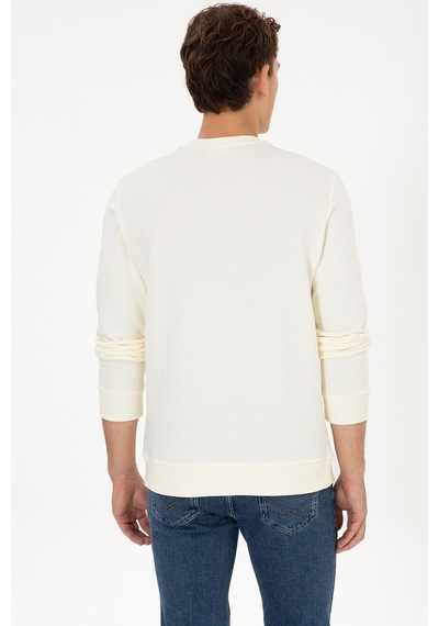 U.s. Polo Assn. Erkek Sweatshirt Bej