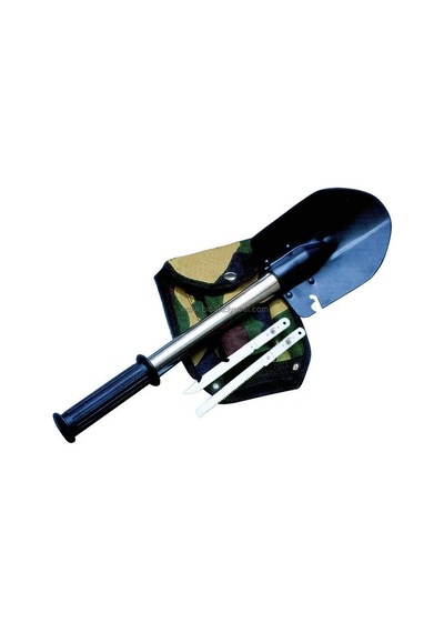 Diger Kpx14 4'lu Kamp Seti - Bıçak, Testere, Kürek, Balta - Kılıflı