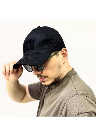 Kordak Tactical Kep Siyah Şapka Siyah
