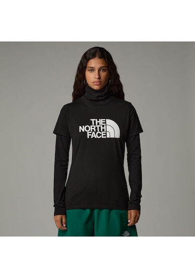 The North Face W Ss Easy Tee Kadın T-shirt-29928 Siyah