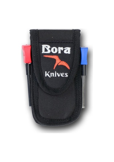 Bora Cordura Kitli Büyük Kamp Çakı Kılıfı Siyah