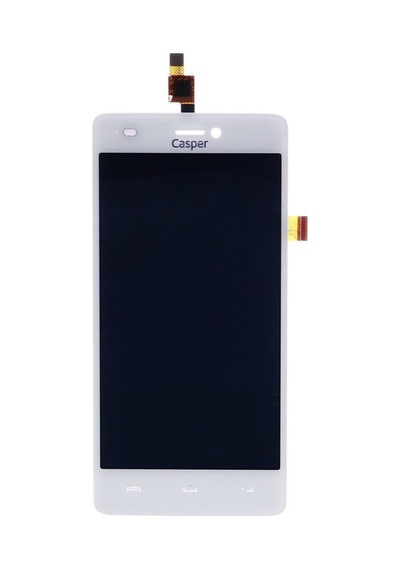 Casper Via 8C Lcd Ekran Dokunmatik Beyaz Çıtasız