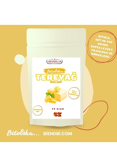 Gevgelia Bitolska Tereyağ Bulyon 50 G