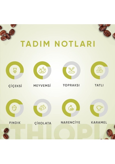 Addis Ababa Coffee Etiyopya Single Origin Kahve 250 G
