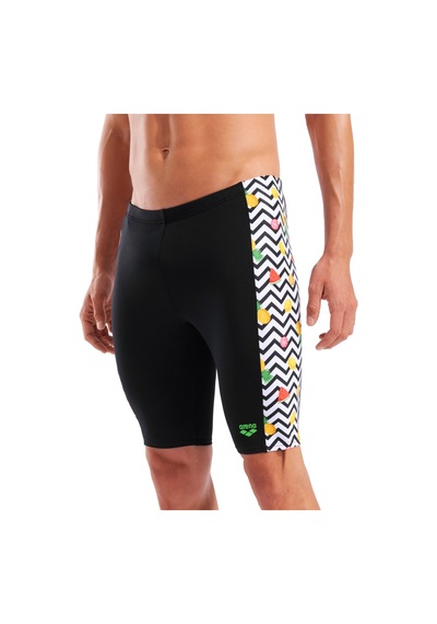 Arena Fruits Swim Jammer Erkek Mayo 010711515 Black Multi White Black Multi White