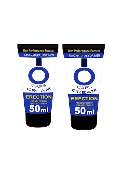 O Caps Cream Natural Booster Erkeklere Özel Krem 50 Ml X 2 Adet