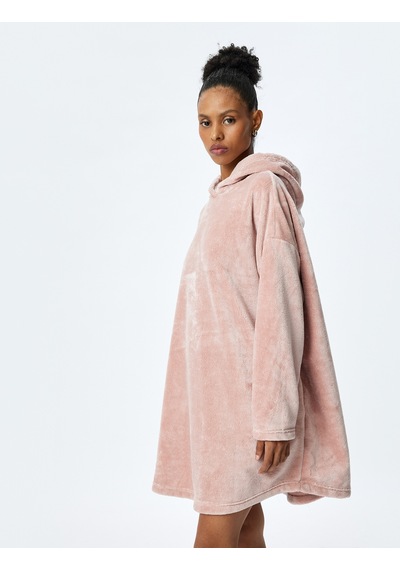 Koton Cepli Uzun Kollu Oversize Kapüşonlu Peluş Sabahlık Pembe 5wlk70021mk Gül Gülkurusu Koton Cepli Uzun Kollu Oversize Kapüşonlu Peluş Sabahlık Pembe 5wlk70021mk Gül Gülkurusu
