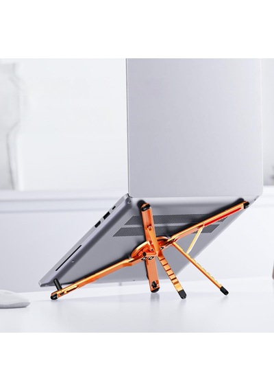 Denshi Manyetik Katlanabilir Telefon, Tablet Ve Dizüstü Bilgisayar Standı - Alüminyum Gövde, Ayarlanabilir Açı, Taşınabilir Masaüstü Tutucu, Laptop Ve Tablet Uyumlu