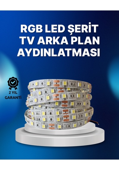 Rf - 192 - Kumandalı Renk Değiştiren Tv Led - Glblseme - Şerit 2mt