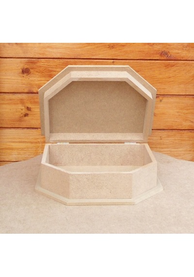 Ham Ahşap Kutu 8 x 24 x 18.5 CM