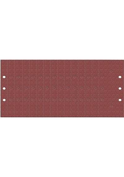 Worx Wa2029 185x95 MM 60 80 120 Kum 15 Adet Cırtlı Universal Zımpara Kağıdı Seti