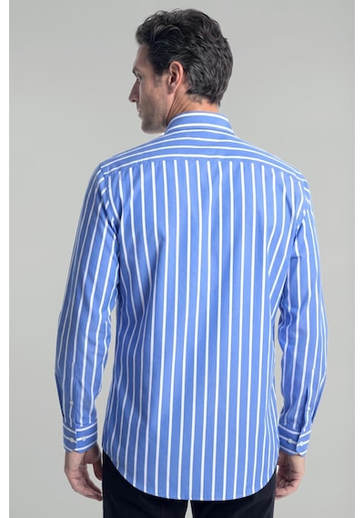 Bisse Regular Fit Uzun Kol Erkek Pamuk Mavi Gömlek Gmczg250021 D35 Mavi