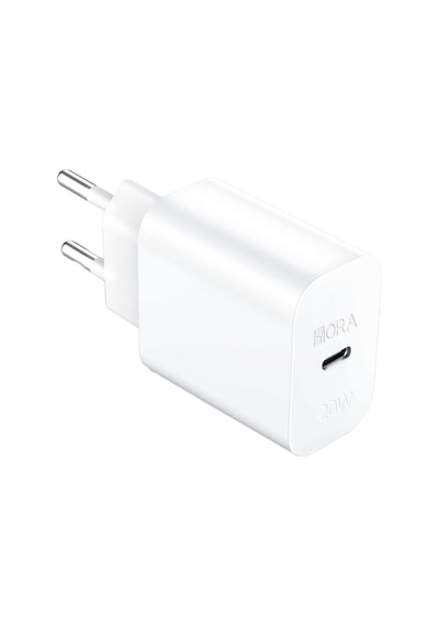 Pd20w Hızlı Şarj Aleti - Type-c Adaptör - Hızlı Şarj - Telefon Ve Tablet Uyumlu - Beyaz