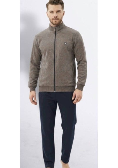 Erse %100 Pamuk Selanik Örme Uzun Kol Mont Eşofman-pijama Takımı Kışlık - 9056468286501 Açık Kahverengi Erse %100 Pamuk Selanik Örme Uzun Kol Mont Eşofman-pijama Takımı Kışlık - 9056468286501 Açık Kahverengi
