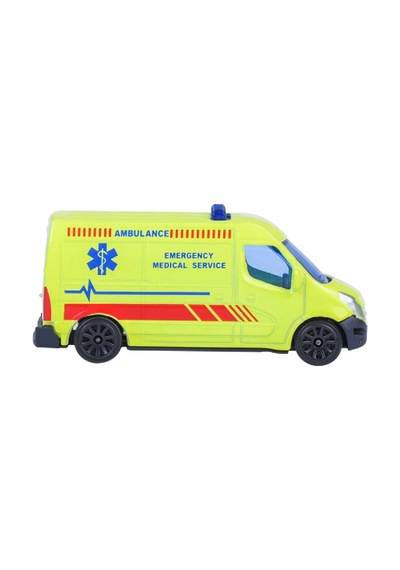 Majorette Sokak Yarış Arabaları Renault Master Sarı Çok Renkli