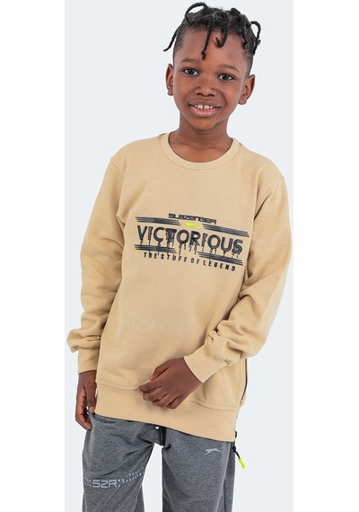 Slazenger DUNA IN Çocuk  Bej Sweatshirt