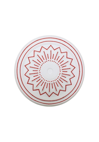 Başak Desenli Taşlı Stropiyer Tavan Göbeği - 40 Cm
