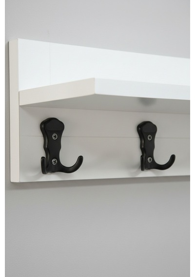 Upstyle Duvar Askılığı 80 Cm - Beyaz 80 18 12 Cm