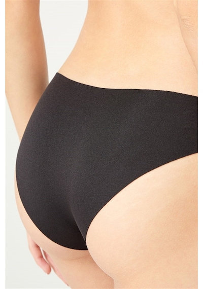 Cottonhill Basic İz Yapmayan Lazer Kesim Kadın Bikini Külot 3'lü Paket - 6 Çok Renkli 5 Çok Renkli
