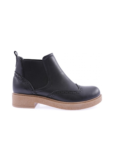 Dgn 303 Kadin Lazerli Strech Detayli Bot 303-2122-R1534 Siyah