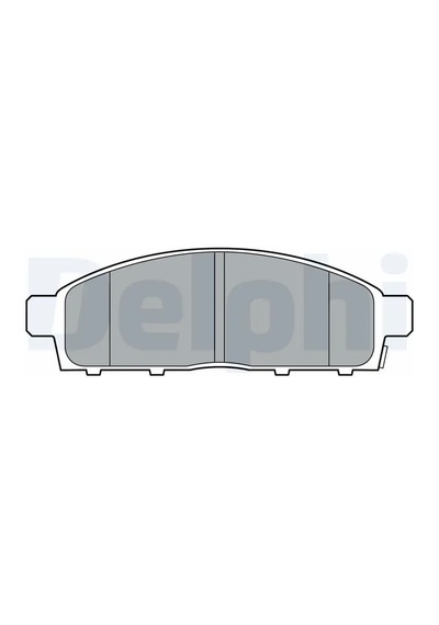 Mitsubishi L200 On Fren Balatasi 2.4 2015-2019 Delphı Lp3313