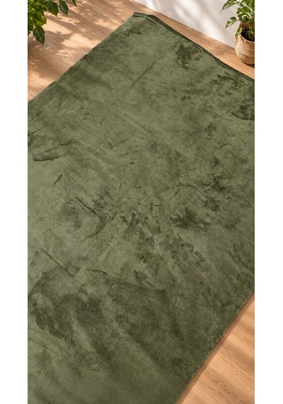 Kendinden Yapışkanlı Alkantara Süet Suni Deri 100 X 150 - Haki Yeşil
