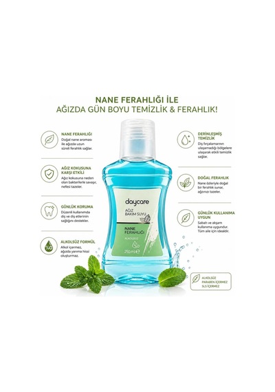 Alkolsüz Ağız Bakım Suyu 290 Ml