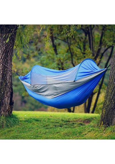 Kingcamp Multi-function 3 Ü 1 Arada Çift Kişilik Cibinlikli Hamak Blue Mavi