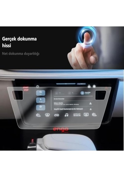 Togg T10f 8 İnç Kumanda Ekranı Mat Ekran Koruyucu Şeffaf