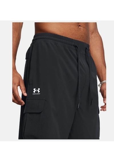 Under Armour Ua Vibe Woven Cargo Siyah Erkek Şort 1386560-001 Siyah