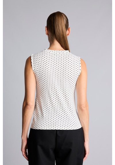 Defacto Puantiyeli Bisiklet Yaka Slim Fit Atlet I7291ax26hsbk81 Siyah-bk81