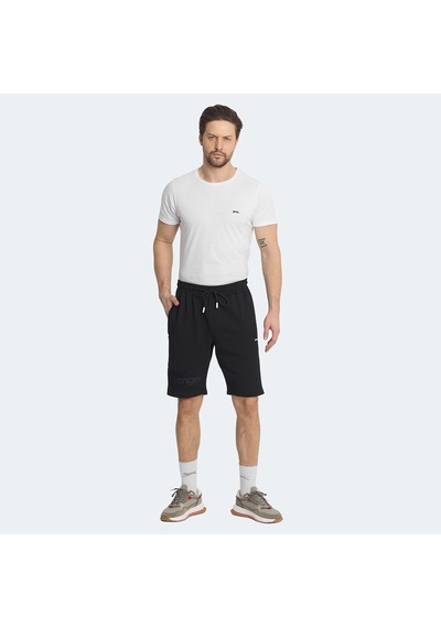 Slazenger NUKA Erkek Cepli Kapri Siyah Şort