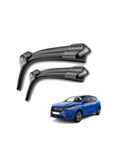 Dacia Sandero Ön Cam Silecek Süpürgesi Takımı 2021 - 2024 Model Sandero Silecek