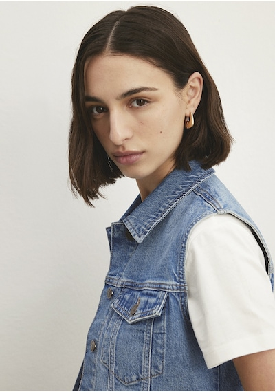 Mavi - Rona Classic Denim Indigo Mavisi Jean Yelek 1110450-86815 Mavi