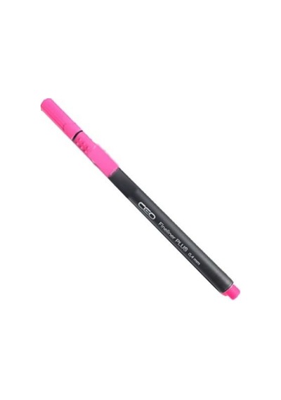 Ceo Fineliner Plus 0.4 Mm - Pembe - Renkli Kalem