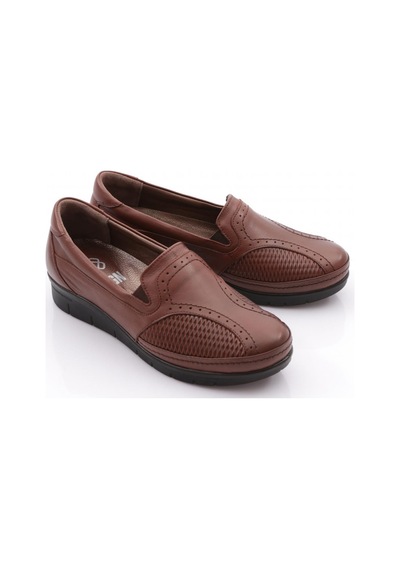 Dgn 1003 Kadın Comfort Ayakkabi Taba