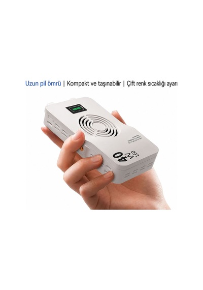 Levong,le-042 40w Profesyonel Led Çekim Işığı 3 Işık Tonu Kompakt Güçlü Aydınlatma, Tripod Ve Kamera Uyumlu
