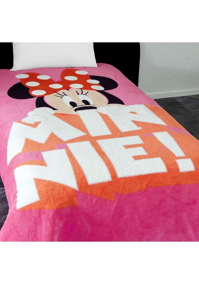 Lisanslı Disney Minnie Mouse Classic Tek Kişilik Battaniye 000000001000049688 Çok Renkli