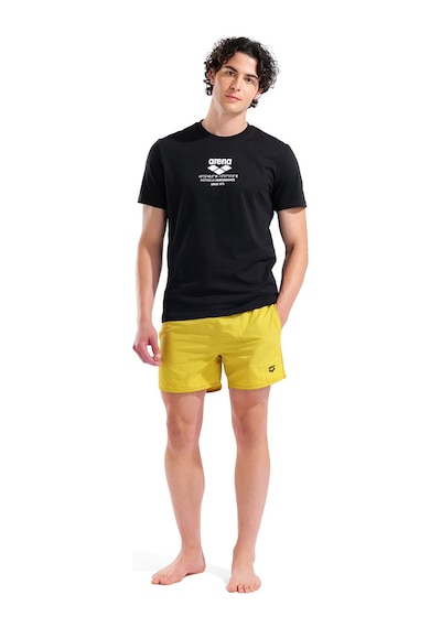 Arena Graphic Erkek Siyah Günlük Stil T-shirt 010999500