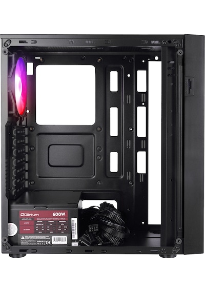 Quantum Gaming Meshup Pro EV1813 R5-5500 16 GB 512 GB NVMe SSD 8 GB RTX5050 Free Dos Masaüstü Oyuncu Bilgisayarı